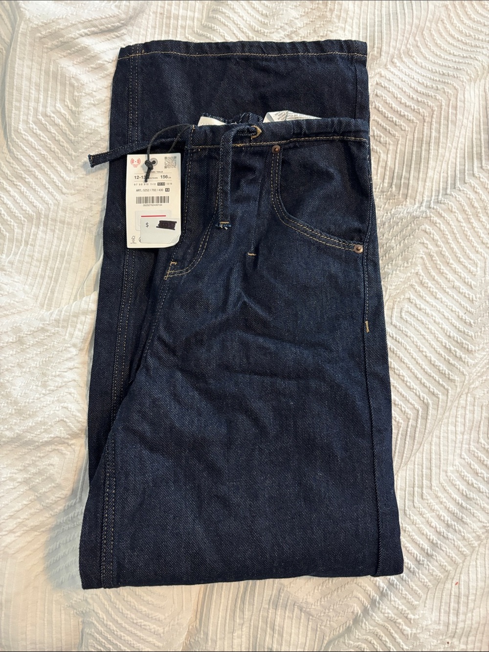 Zara Kids Dark Indigo Jeans - Navy Blue